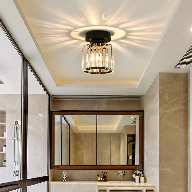 Glass Hallway Ceiling Lights