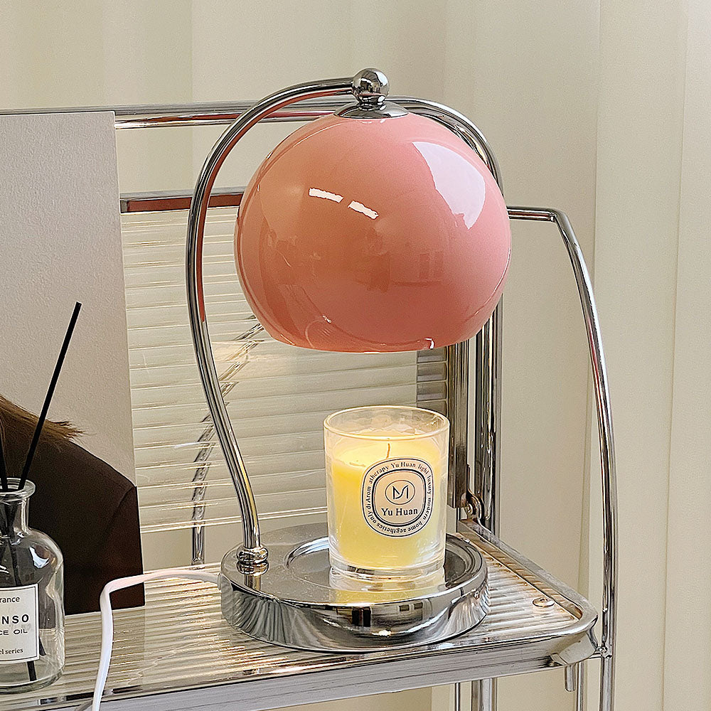 candle warmer lamp, electric candle warmer, bedroom candle light, iron candle lamp, cozy bedroom lighting, dimmable candle lamp, timer candle warmer, GU10 candle warmer, flameless candle warmer, home decor lamp, adjustable candle warmer, wax melting lamp, safe candle alternative, modern candle light, CE certified candle lamp