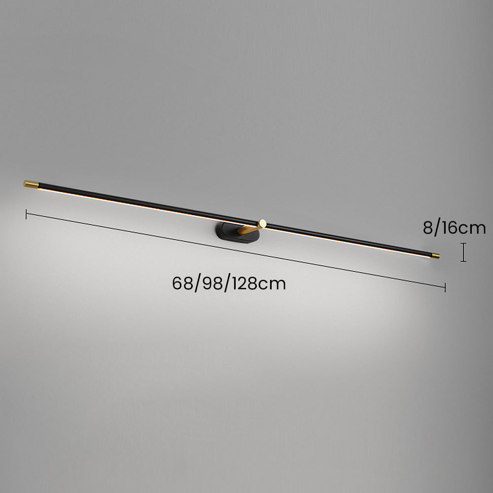 Minimalist Style Long Wall Light For Bathroom