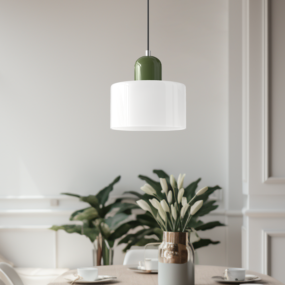 Modern Bauhaus Glass Pendant Lamp