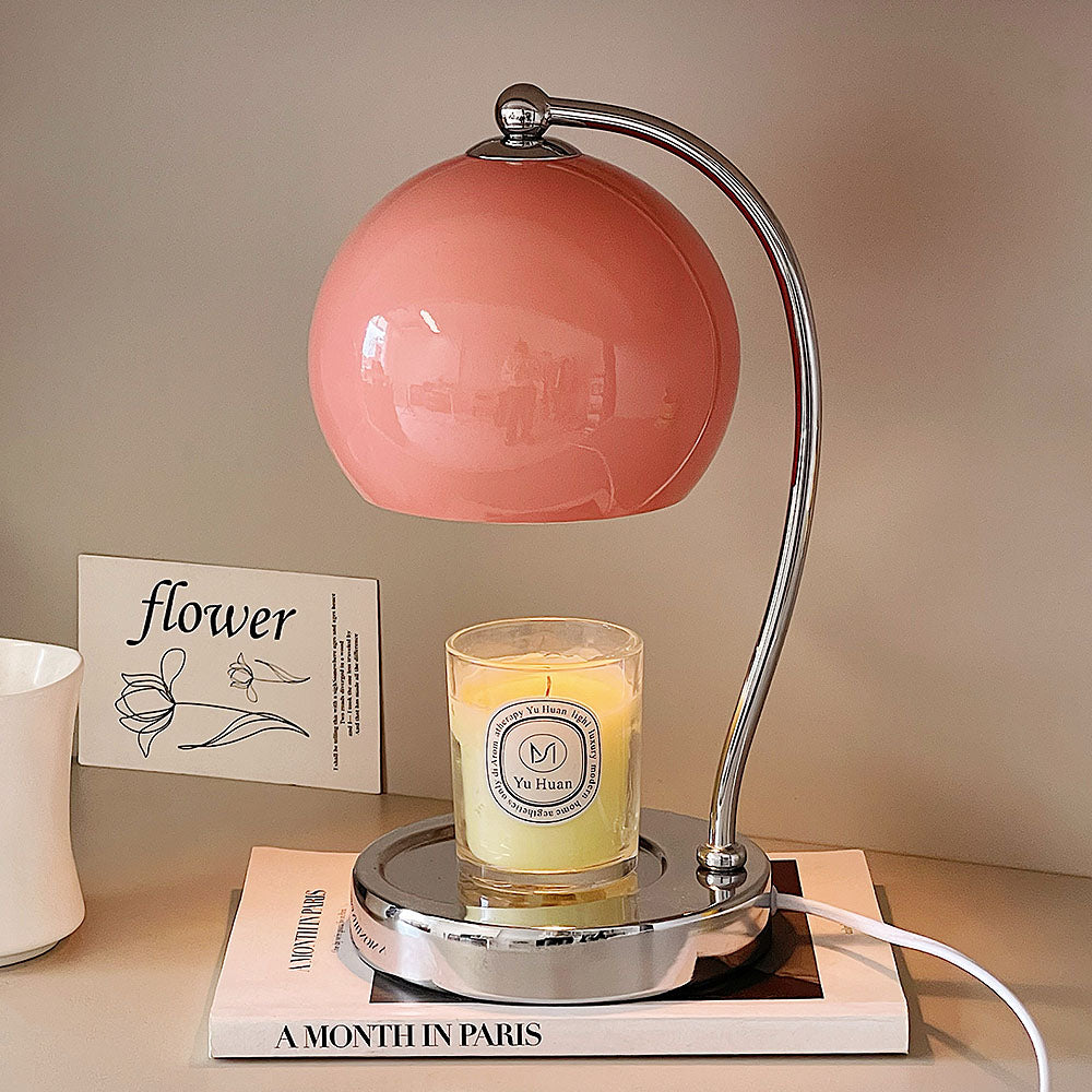 candle warmer lamp, electric candle warmer, bedroom candle light, iron candle lamp, cozy bedroom lighting, dimmable candle lamp, timer candle warmer, GU10 candle warmer, flameless candle warmer, home decor lamp, adjustable candle warmer, wax melting lamp, safe candle alternative, modern candle light, CE certified candle lamp