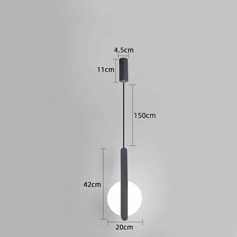 Minimalist Interior Dining Room LED Pendant Lamp