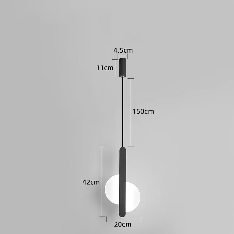 Minimalist Interior Dining Room LED Pendant Lamp
